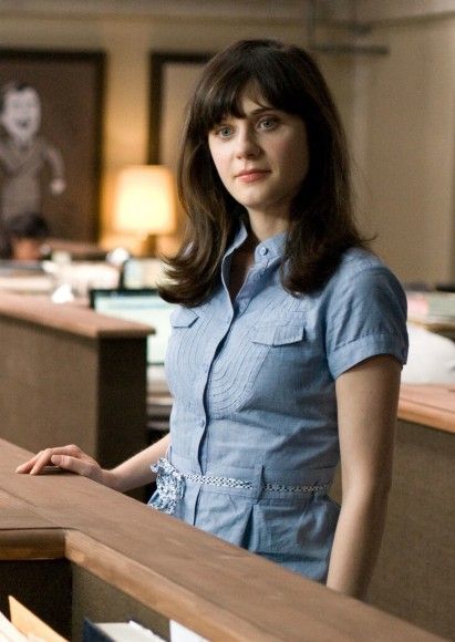 zooey deschanel 500 dias juntos 500 days of summer Summer Finn, Zooey Deschanel Hair, Zooey Deschanel Style, Patricia Field, Jessica Day, 500 Days Of Summer, Emily Deschanel, 500 Days, Color Block Tee