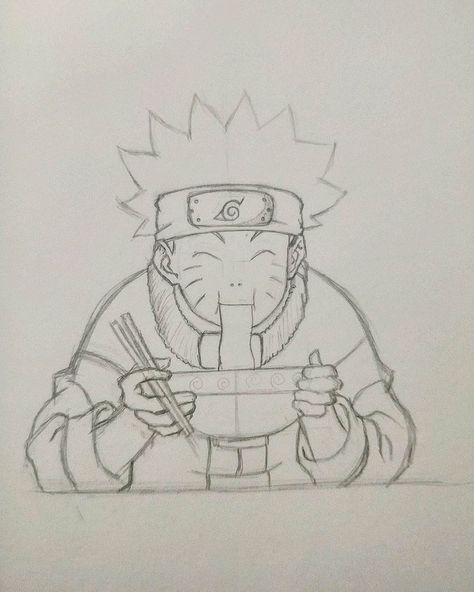 Naruto Drawings Easy, Ichiraku Ramen, Kid Naruto, Naruto Sketch Drawing, Ben Heine, Naruto Sketch, Best Anime Drawings, Anime Boy Sketch, Anime Drawing Books