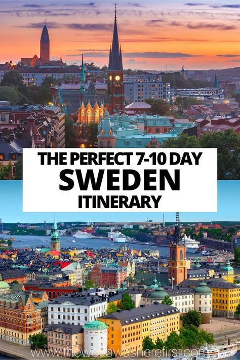 Sweden Itinerary, Uppsala Sweden, Sweden Travel, Scandinavia Travel, Vacation Planner, Voyage Europe, Koh Tao, Destination Voyage, Gothenburg