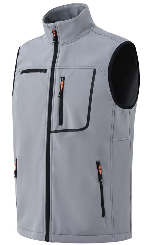 PRICES MAY VARY. 95% Polyester, 5% Spandex Imported Zipper closure Hand Wash Only 92%polyester，8%spandex，Material is lightweight fabric and extremely durable, wipes off easily and washes well,water resistant. Full Zip & Stand Collar: This golf vest features full zip closure and stand collar with chin guard for added comfort,eliminate chafing for a more comfortable feeling,and the stand collar to have the windbkreaker,make your neck warm. Elastic Cuffs: The cuffs and hem are designed with elastic Vest Outerwear, Golf Vest, Vest For Men, Well Water, Line Light, Outerwear Vest, Men's Vest, Sleeveless Jacket, Mens Vest