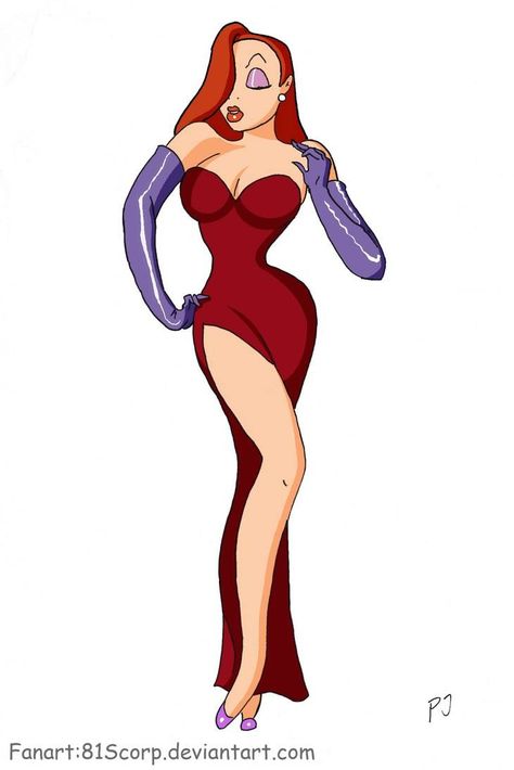 Redhead Cartoon Characters, Jessica Rabbit Cartoon, Jessica And Roger Rabbit, Halloween Customer, Rabbit Png, Disney Live Action Movies, Indie Game Art, Richard Williams, Pin Up Girl Vintage