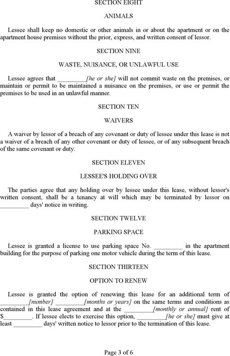 Apartment Lease Agreement Download Free Printable Rental Legal Form, Template or Waiver in Different Editable Formats like Word, Excel, PDF To Be Used As a Legal Rental Contract Between Two Parties. Apartment Format, Rental Contract, Apartment Lease, Legal Forms, Lease Agreement, Form Template, Template Site, Office Organization, The Covenant