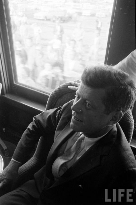 Kennedy Campaign Date taken:	1960 Photographer:	Paul Schutzer Jfk Jr, John Fitzgerald, United States Presidents, Oval Office, On The Phone, Jackie O, American Presidents, Us History, Us Presidents