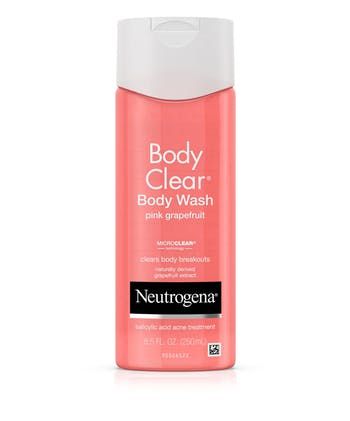 Best Body Wash For Back Acne, Body Wash For Back Acne, Body Acne Products, Body Wash For Acne, Neutrogena Body Clear Body Wash, Citrus Body Wash, Body Breakouts, Acne Body Wash, Acne Medicine