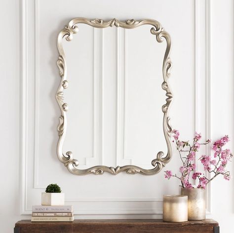 Metal Frame Mirror, Beautiful Mirrors, Mirrors For Sale, Mirrors Wayfair, Burke Decor, Wall Mounted Mirror, Aesthetic Bedroom, Elegant Homes, Room Aesthetic