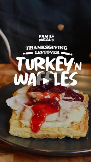 Leftover Stuffing Waffles, Stuffing Waffles, Leftover Stuffing, Quick Brunch, Buttery Mashed Potatoes, Thanksgiving Leftover, Waffle Maker Recipes, Thanksgiving Turkey Leftovers, Waffle Toppings