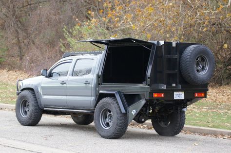 Click this image to show the full-size version. Custom Ute Trays, Jeep Pickup Truck, Best Pickup Truck, Pickup Truck Accessories, Custom Truck Beds, Work Trucks, Truck Flatbeds, Overland Truck, Custom Pickup Trucks