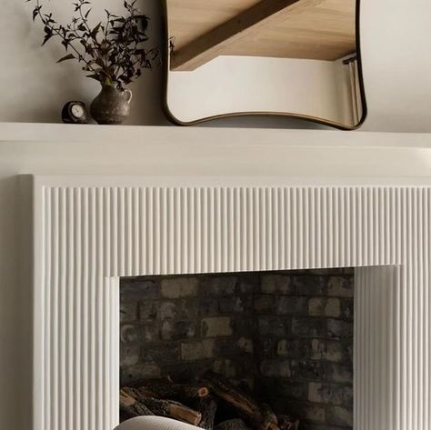 Segreto Finishes on Instagram: "I’d love to cozy up next to this fireplace! Handcrafted plaster fireplace mantel in color, Engaging White, installed! We loved fabricating this stunning custom piece for @studiomcgee ! . . . #plaster #plasterfireplace #limeplaster #customdesign" Segreto Finishes, Plaster Fireplace, February 13, Fireplace Mantel, Fireplace Mantels, Home Decor Inspiration, Decor Inspiration, House Ideas, Fireplace