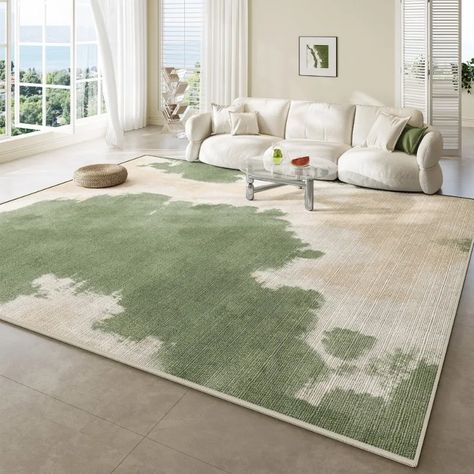 20.96US $ 48% OFF|Large Area Living Room Carpets Bedroom Bedside Rugs Luxury Rug Easy Care Coffee Table Rug Creative Green Carpet Geometric Rug IG| |   - AliExpress Carpets Bedroom, Bedside Rugs, Cream Living Rooms, Bedspreads Comforters, Lush Landscape, Living Room Area Rug, Abstract Cloud, Living Room Area, Table Rug