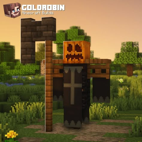 Minecraft Halloween Ideas, Build Ideas Minecraft, Minecraft Pumpkin, Minecraft Halloween, Minecraft Statues, Rumah Minecraft Sederhana, Minecraft Village, Minecraft House Plans, Minecraft House Tutorials