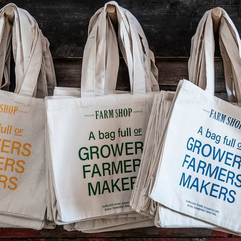 Durslade Farm Shop launches with letterpress-led branding Farm Marketing, Serif Logo, Farm Logo, Farm Market, Farm Shop, Make Ice Cream, Local Produce, Brand Marketing, New Generation