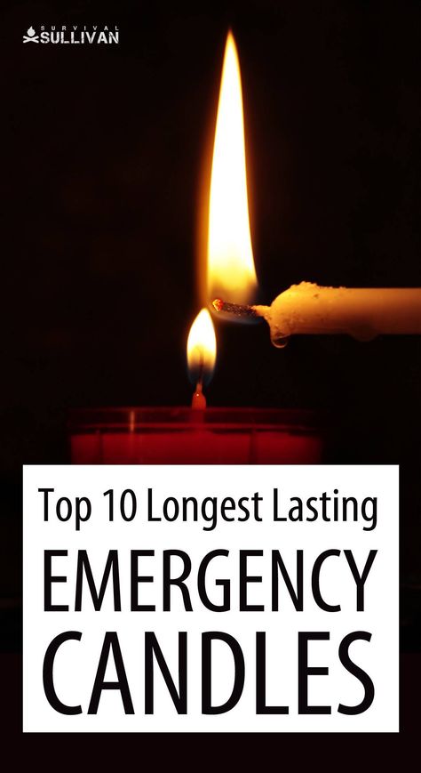 Diy Emergency Candles, Tiny Homestead, Survival Candle, Emergency Candles, Kitchen Hacks Food, Emergency Essentials, Survival Hacks, Long Lasting Candles, Old Candles