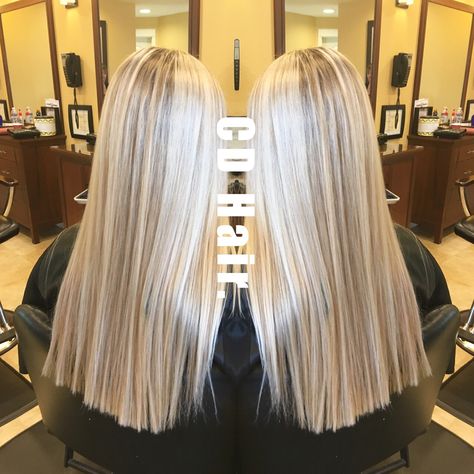 Platinum blonde with honey lowlights  by #cdhair  follow on IG! Honey Blonde Hair Platinum Highlights, Blonde With Honey Lowlights, Blonde With White Highlights, Fun Blonde Hair Ideas, Honey Lowlights, Platinum Blonde Hair With Lowlights, Blonde Highlights With Lowlights, Mohawk Hairstyle, Platinum Highlights