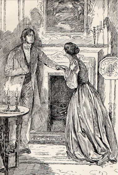 Jane Eyre and Mr. Rochester illustration. Bacon Illustration, Jane Eyre Book, Charlotte Bronte Jane Eyre, Celebrities Quotes, Bronte Sisters, Architecture Tattoo, Charlotte Bronte, Travel Outdoors, Jane Eyre