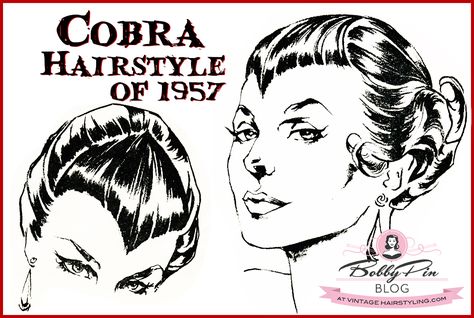 05cobra_bangs_vintage_hairstyle_v_goth_fringe Gothic Bangs Hairstyle, Vampire Bangs Hair, V Bangs Long Hair, Cobra Hairstyle, Types Of Bangs Chart, Vintage Hair Styles, V Bangs, Vintage Hairstyles Tutorial, Piskel Art