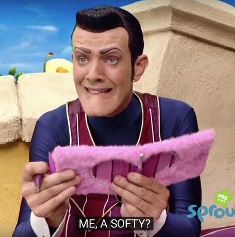 *sounds of muffled crying* Lazy Town Memes, Glanni Glæpur, Stefan Karl, Robbie Rotten, Childhood Ruined, We Are Number One, Lazy Town, Draw The Squad, Chaotic Neutral