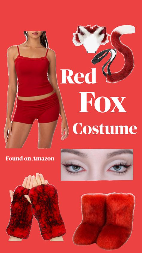 Red Fox Costume - All Found on Amazon Red Fox Costume, Fox Halloween Costume, Fox Halloween, Fox Costume, Holloween Costume, Halloween Outfit, Found On Amazon, Red Fox, Halloween Outfits