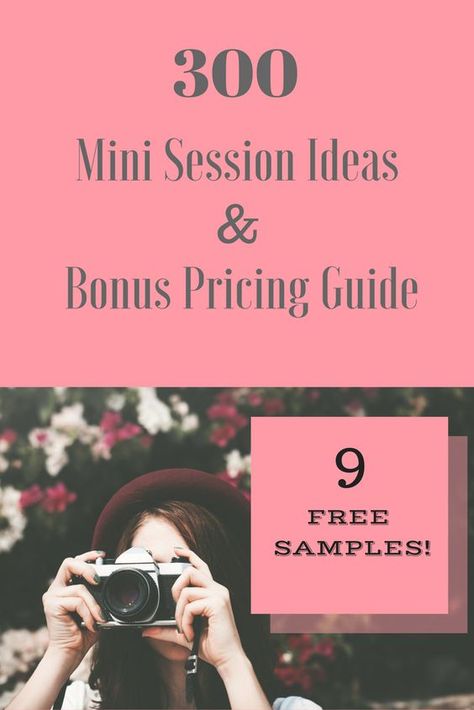 mini session ideas for every niche' of photography. Sesion Ideas, Photography Business Pricing, Mini Session Ideas, Digital Photography Lessons, Mini Photo Sessions, Photo Hacks, Photography Tricks, Photography Mini Sessions, Nikon D5200