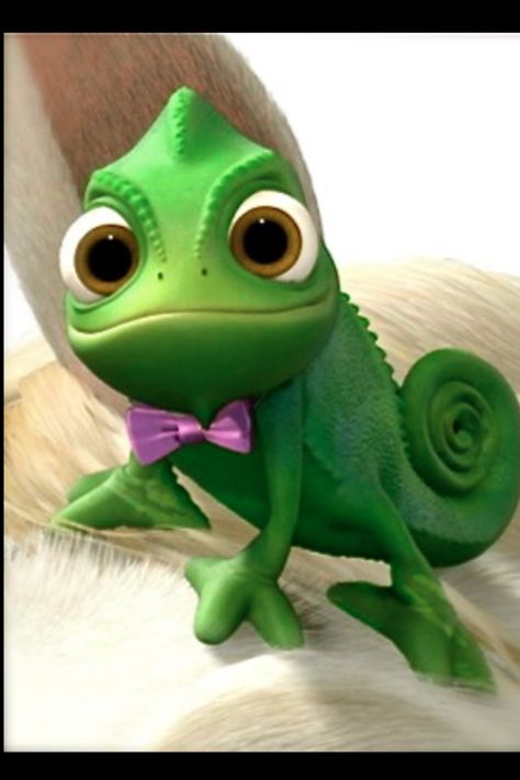 Omg i LOVE pascal!! Rapunzel, Bow Tie, Green, White