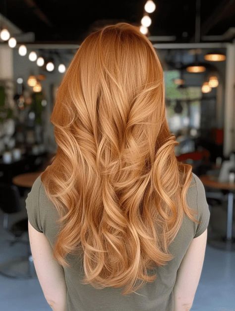 Ginger Hair With Money Piece, Dark Strawberry Blonde Hair, Copper Blonde Hair Color, Light Red Hair, Dark Strawberry Blonde, Copper Blonde Hair, Light Strawberry Blonde, Hair Color Blonde Highlights, Hair Dressing