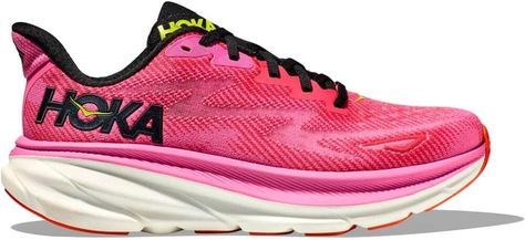 Amazon.com | Hoka Clifton 9 Woman Running Shoes Pink | Road Running Hoka Clifton 9, Clifton 9, Hoka Clifton, Hoka Shoes, Mountaineering Boots, Neutral Running Shoes, Pink Running Shoes, Hoka One One, Hot Sneakers