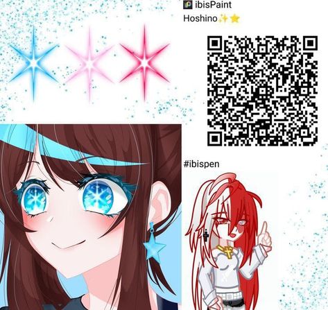 Hair Ibis Paint Code, Tutorial Sobre Arte Digital, Gacha Eyes Ideas, Ibis Paint Qr Code, Monster Drawings, Ibispaint Brushes, Brush Codes, Ibis Brushes, Paint Brush Drawing