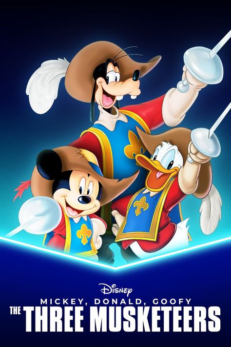 Goofy Disney, Monster Squad, Three Musketeers, Disney Posters, Disney Images, The Three Musketeers, Mickey Mouse And Friends, Disney Junior, Cartoon Movies