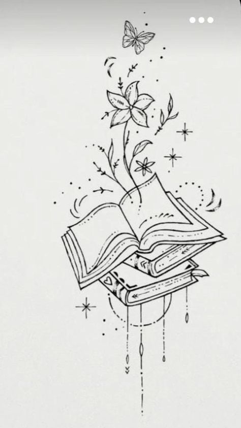 Tattoo Feminina, Open Book, Different Flowers, Tattoo Ideas, Tattoo Designs, Tattoos, Flowers