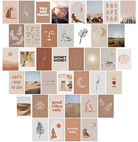 Aesthetic Wall Collage, Wall Collage Kit, Collage Kit, Picture Collage Wall, Collage Poster, Wall Decor Pictures, Aesthetic Wall, Photo Wall Collage, Room Pictures