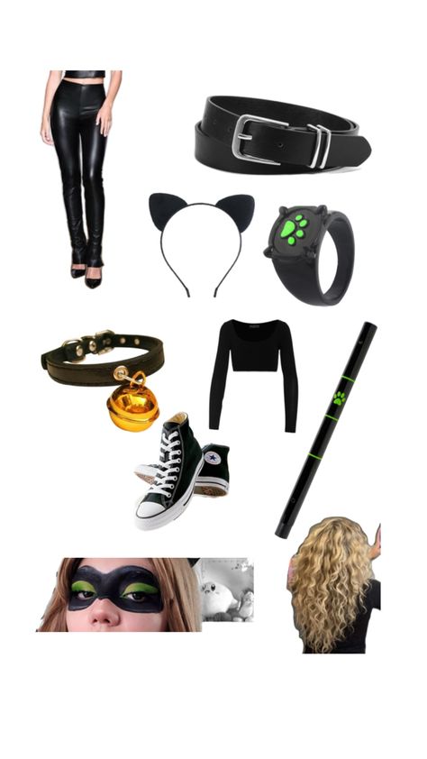 Diy Miraculous Ladybug Costume, Cat Noir Halloween Costume, Chat Noir Costume, Diy Miraculous, Miraculous Ladybug Costume, Costume College, Ladybug Costume, Cat Noir, Miraculous Ladybug