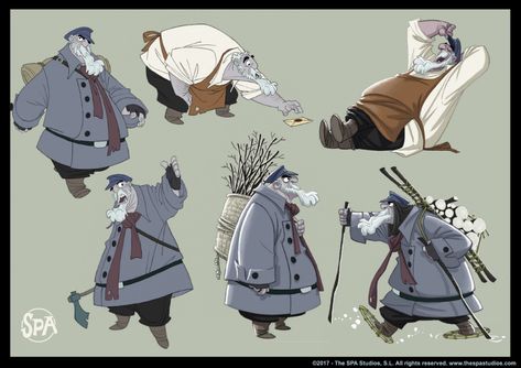 The Art of Klaus: 60+ Concept Art Collection Klaus 2019, Sergio Pablos, Caracter Design, Character Model Sheet, Character Model, Animation Sketches, Model Sheet, Level Design, Cartoon World