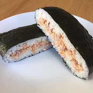 Salmon Onigirazu Recipe Onigirazu Recipe, Salmon Onigirazu, Salmon Onigiri, Spicy Salmon Onigiri, Salmon With Japanese Mayo, Salmon Japanese, Can Salmon, Nori Seaweed, Cooking Salmon