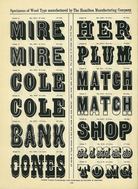 "Block style typography - Has a nice vintage feel to this, could see some of them working nicely for signage." Louise Fili, Sign Painting Lettering, Inspiration Typographie, Type Logo, Hand Lettering Inspiration, Type Inspiration, Sign Writing, Types Of Lettering, Painted Letters