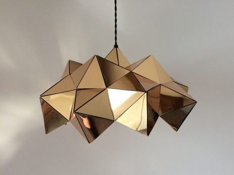 16 Perfect Geometric Light Designs To Decorate Your Home With Geometric Lamp, Geometric Light, Geometric Pendant Light, Home Lighting Design, Geometric Lighting, Lamp Pendant, Wooden Pendant Lighting, Handmade Lamps, Light Sculpture