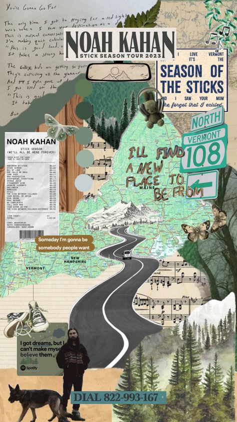 Noah Kahan “Stick Season” #noahkahanmusic #stickseason #theviewbetweenvillages #nature #music #stickseasondeluxe #vermont #maine Noah Kahan Stick Season, Granola Aesthetic, Stick Season, Printable Wall Collage, Cute Images For Wallpaper, Phone Wallpaper Boho, Noah Kahan, Cage The Elephant, Mumford & Sons