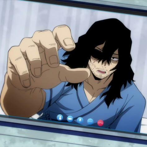 Aizawa Shouta Short Hair, Aizawa Without Beard, Quotes From Characters, Aizawa Shouta Supremacy, Aizawa Prosthetic Leg, Aziwa Shouta, Aizawa And All Might, Aizawa Pfp, Aizawa Family