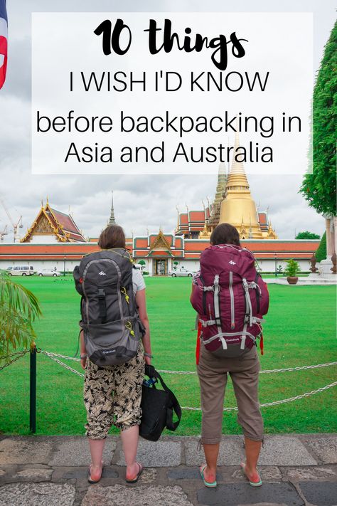 Backpacking Southeast Asia, Beginner Backpacking, Backpacking Outfits, South East Asia Backpacking, Backpacking For Beginners, Vietnam Backpacking, Backpacking India, Backpacking South America, Australia Backpacking