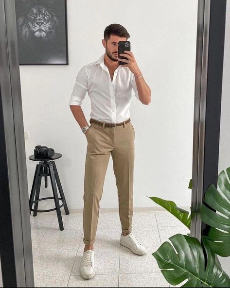 Stil Masculin, Mens Smart Casual Outfits, Jeans Outfit Men, Mens Business Casual Outfits, Shirt Outfit Men, Formal Men Outfit, Pants Outfit Men, Classy Outfits Men, Wedding Outfit Men