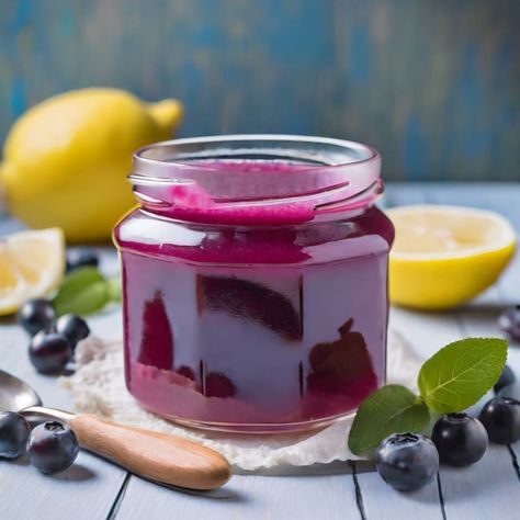 CERTO Saskatoon Jelly | Certo | Recipes - Kraft Heinz Saskatoon Jelly Recipe, Saskatoon Berry Recipes, Saskatoon Jam, Saskatoon Berry Recipe, Kraft Peanut Butter, Kraft Dinner, Saskatoon Berry, Homemade Jelly, Jelly Recipe