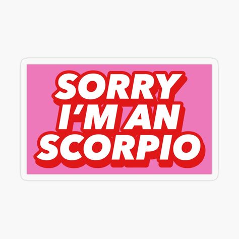 Get my art printed on awesome products. Support me at Redbubble #RBandME: https://www.redbubble.com/shop/p/45665916.O9UDB?asc=u Scorpio Stickers, Scorpio Wallpaper, Apple Laptop Stickers, Astrology For Beginners, Astrology Wallpaper, Scorpio Art, College Stickers, Mind Thoughts, Candle Stickers