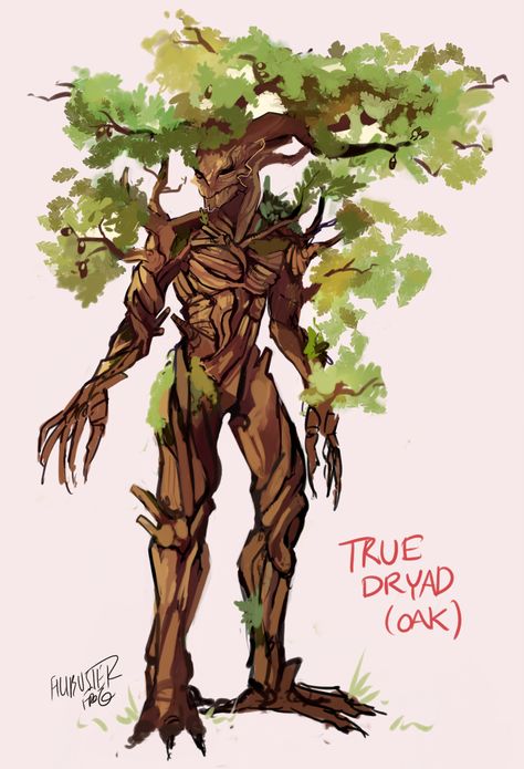 Children Of The Forest, Plant Monster, Orc Warrior, Tree People, Humanoid Creatures, Fantasy Races, Dnd Art, Weird Creatures, Creature Concept Art