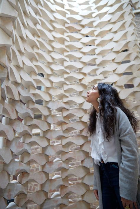 3d Printed House, Dubai Design Week, Rammed Earth Homes, Interlocking Bricks, Breeze Blocks, Stone Blocks, London Design Festival, Digital Fabrication, Brick Architecture