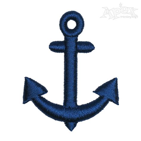 Anchor Embroidery Design Anchor Embroidery Design, Model Illustration, Nautical Embroidery, Puff Embroidery, Patchwork Diy, Navy Embroidery, Machine Embroidery Quilts, Anchor Embroidery, Anchor Pattern