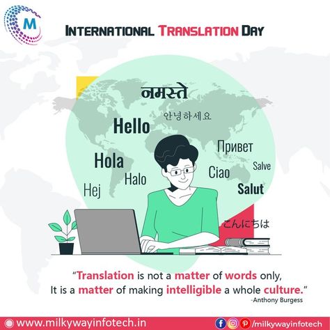 International Translation Day, Anthony Burgess, Milky Way, Special Day, Matter, Memes