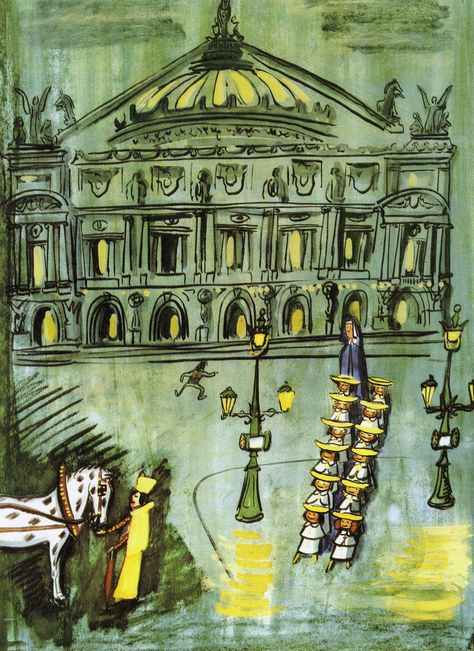 Ludwig Bemelman "Madeline" Madeline Book, House In Paris, Ludwig Bemelmans, Childhood Books, Straight Lines, Oui Oui, Picture Books, Childrens Illustrations, Children's Book Illustration