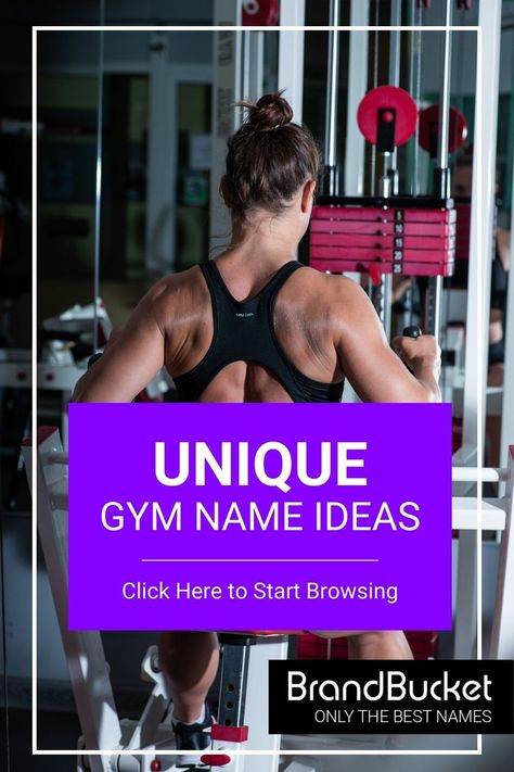 In search of amazing Gym Business Names? You’ve come to the right place! Here you'll find 50+ catchy brand names for gyms that will make your customers want to come back day after day. Check out the names now! gym business names, gym clothes business name, gym business, gym names ideas, gym names creative, gym names, gym names ideas words, gym names logo, gym names ideas fitness, fitness business names, fitness business names ideas, business name ideas fitness Gym Names Logo, Gym Clothes Branding Ideas, Fitness Names Ideas, Gym Names Creative, Gym Names Ideas, Fitness Business Names, Gym Name Ideas, Gym Clothing Brands, Personal Trainer Business