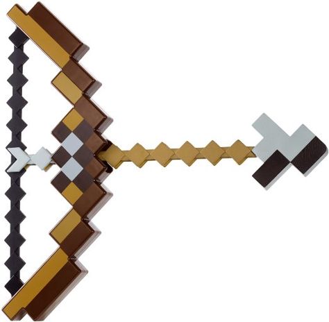 Minecraft Bow and Arrow Minecraft Bow And Arrow, Minecraft Gifts, Minecraft Toys, Bow And Arrow Set, Diy Minecraft, Minecraft Characters, Minecraft Birthday, Minecraft Party, Bow And Arrow