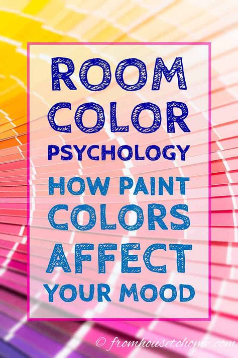 These tips on room color psychology are a great way to decide on the paint color for your home. Knowing what the room color meanings are really helped with the interior design of my space. #fromhousetohome #paintcolor #decoratingtips #colorscheme #homedecor Green Room Colors, Mood Room, Best Bedroom Colors, Interior Decorating Tips, Paint Color Schemes, Office Colors, Room Paint Colors, Color Meanings, Inspire Me Home Decor