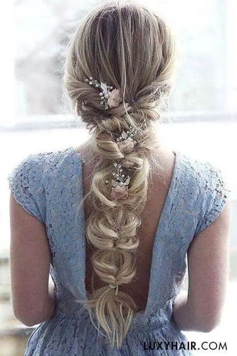 Wedding Braids, Luxy Hair, Braided Hairstyles For Wedding, Long Blonde, Trending Hairstyles, Long Blonde Hair, Box Braids Hairstyles, Wedding Hair And Makeup, Super Ideas