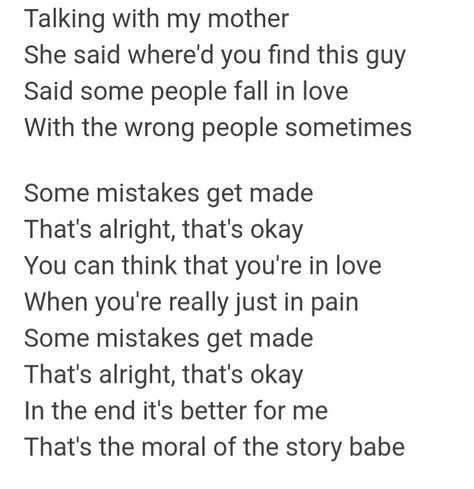 Moral Of The Story Song Aesthetic Lyrics, Moral Of The Story Song Lyrics, Moral Of The Story Lyrics Aesthetic, Moral Of The Story Song, Moral Of The Story Ashe, Moral Of The Story Lyrics, Story Lyrics, Song Memes, Moral Of The Story